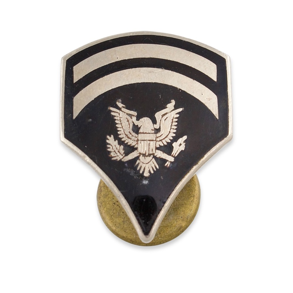 Vintage U.S. Army Specialist 6 Pin Military Rank SPC E-6 Original Mid-Century